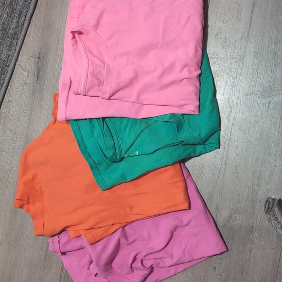 Colorful T-Shirt Bundle - Pink, Orange, Green - Picture 1 of 1